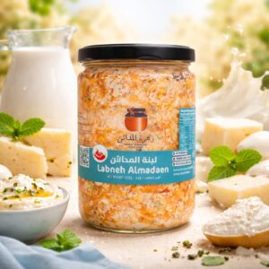 Labneh Almadaen (spicy)  ( لبنة المدائن (حارة) )