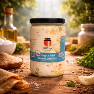 Labneh Jdoudna ( Spicy )    لبنة جدودنا (حارة) )